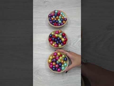 Oddly Satisfying Video Colorful Beads ASMR Beads Sound #asmr #oddlysatisfying