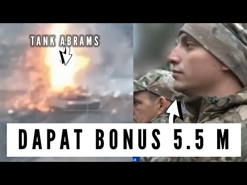 Bikin Gosong Abrams CS, Prajurit 🇷🇺 Dapat Bonus 34 Juta Rubel!!