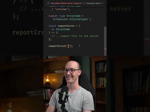 Template literal types for error codes are awesome