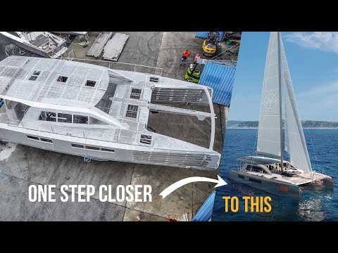 Sailing Hardware Install Begins! - A WHOLE NEW PHASE! (Aluminum Catamaran Build Pt. 39)