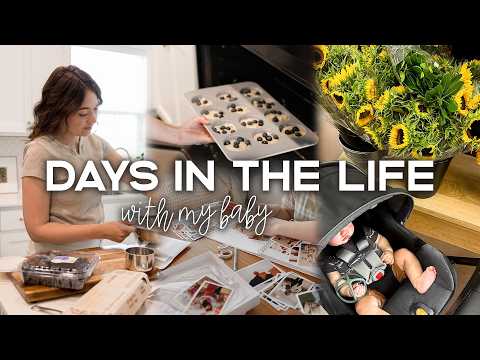 DAYS IN THE LIFE | Postpartum Wardrobe Refresh, New Mom Struggles & Baking Blueberry Muffins