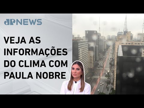 São Paulo terá queda de temperatura até o fim desta semana | Previsão do Tempo