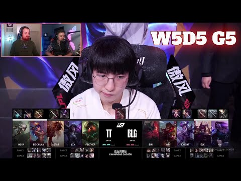 BLG vs TT - Game 5 | Week 5 Day 5 LPL Winter 2025 | Bilibili Gaming vs ThunderTalk Gaming G5 full