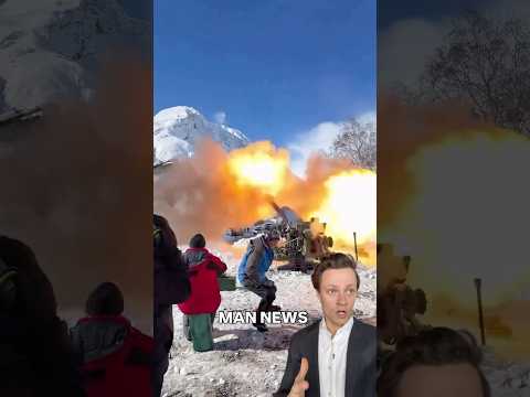 Avalanche Cannon Strikes Critical Hit | Man News (via terskol_chalets/ig) #avalanche #satisfying