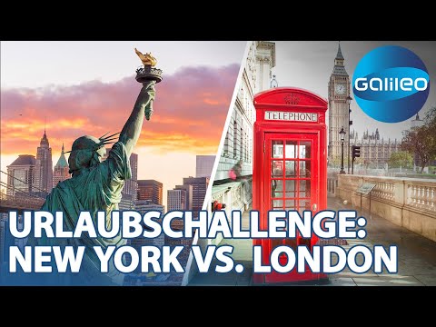 Geheimtipps aus London & New York - In welcher Stadt ist der Urlaub billiger? | Galileo | ProSieben