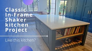 Classic In Frame Shaker kitchen Design and Installation Project Video