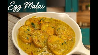 ডিমের নতুন রেসিপি- Creamy Bengali Dim Malai | Easy & Tasty Egg Malai Recipe| Anda malai