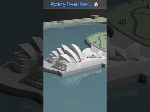 How The Sydney Opera House Was Actually Designed! 😱 #shorts