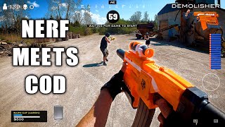 1 Hour of Nerf meets Call of Duty