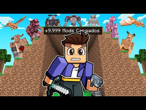 Instalé TODOS los MODS que Existen en Minecraft!