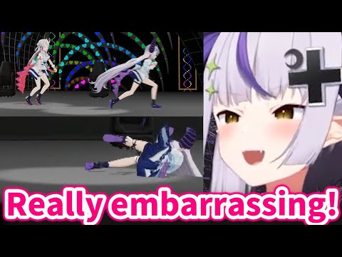 Laplus talks about she fell down on the 5th Fes【Hololive/Eng sub】