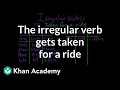 Irregular Verbs and the 'en' Ending
