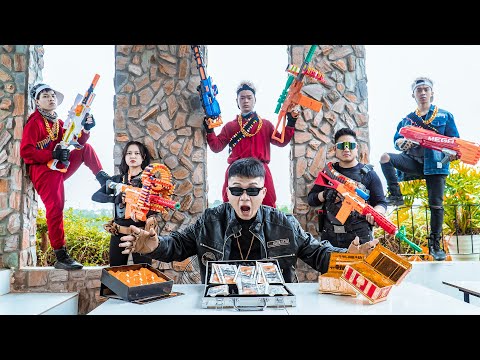 LTT Nerf War : SEAL X Warrior  Nerf Guns Fight Army Squid Game Dr. Lee to rescue his lover!