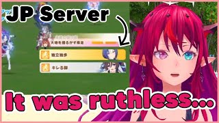 IRyS playing PVP in Umamusume JP server only to get slaughtered by oth