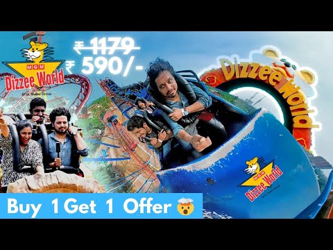 MGM Dizzee World Chennai In Tamil | Theme Park | Ticket Price | Thrill & Fun Rides | Full Review