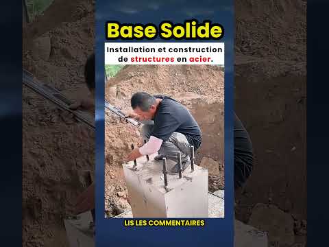 La physique derrière l'installation d'une structure en acier 🏗️