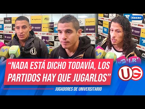 UNIVERSITARIO 1-0 GARCILASO: Jugadores confían en ganarle a Chankas y ganar el APERTURA | Líbero