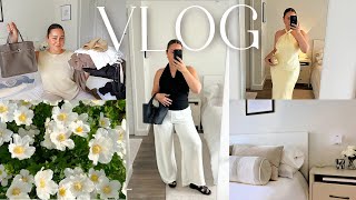 VLOG - SHEIN Unboxing, Summer & Fall Outfit Ideas, Being Social & Wedding GRWM! 