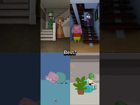 mario monster in daisy house 😱 (4K memes) #shortsfeed #shorts #memes