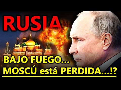 UCRANIA ATACA MOSCÚ!! - MOSCÚ BAJO FUEGO tras ataques ucranianos sobre VIVIENDAS DE CIVILES