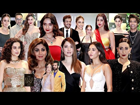 Tamanna Bhatia, Taapsee Panu, Shilpa Shetty, Karishma Kapoor, Anushka | Celebs At The Elle List 2025