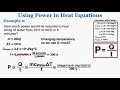 Heat Transfer and Phase Changes