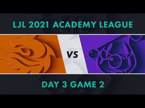 V3.A vs RJ.A｜LJL 2021 Academy League Day 3 Game 2