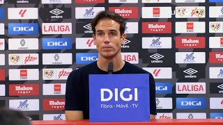 Íñigo Pérez tras el Rayo Vallecano  0 -  Real Betis 0