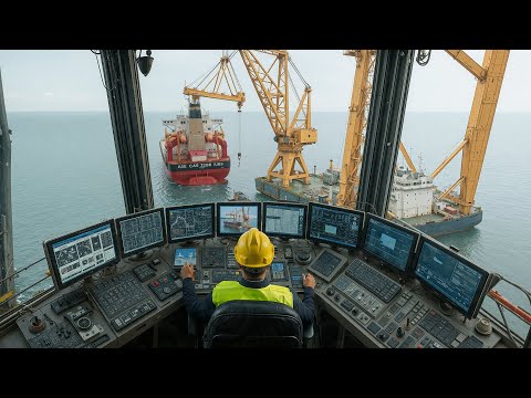 Life & Work Inside the World’s Biggest Crane Ships—Why Operators Pocket Massive Salaries