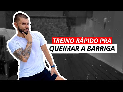 TREINO RÁPIDO PRA QUEIMAR A BARRIGA