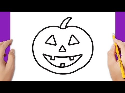 How to Draw Halloween Pumpkin
