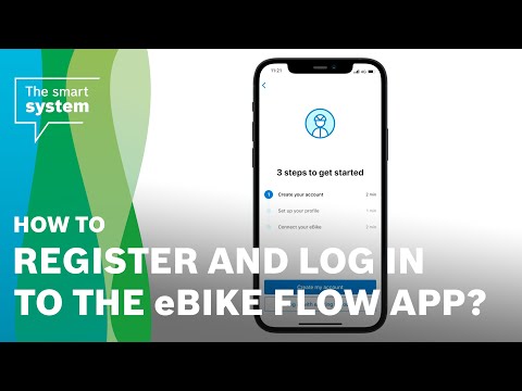 How to | eBike Flow App registration explained