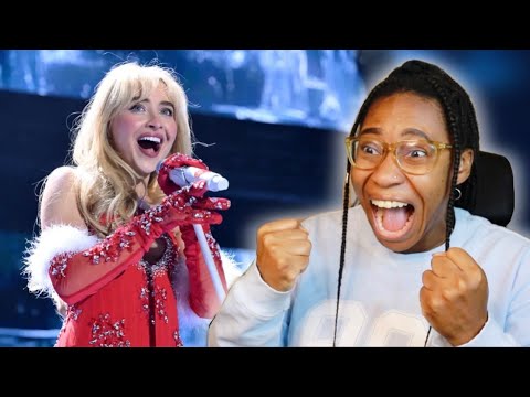 SABRINA CARPENTER- A NONSENSE CHRISTMAS (OFFICIAL TRAILER) REACTION!!! 🥹