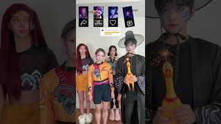 KPOP CHICKEN HUNTERS #SHORTS #kpopdemonhunters