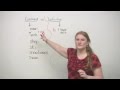 Gerunds and Infinitives Overview