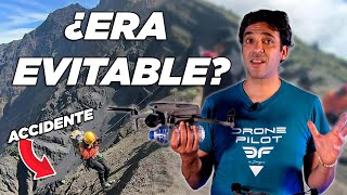Una turista, un dron y una tragedia que se pudo evitar