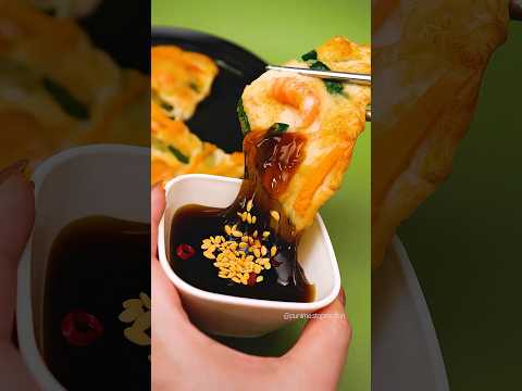 食べられないっ⚠️偽物の海鮮チヂミ🦐