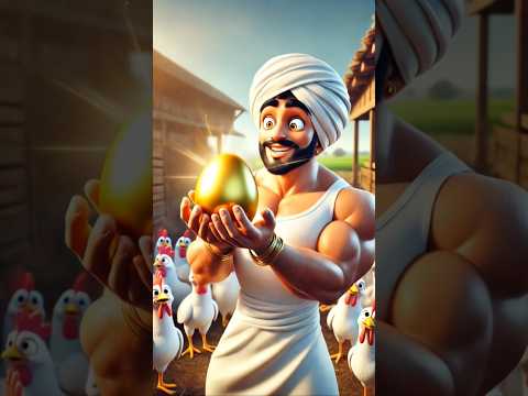 She Laid a Golden Egg… But No One Commented 💔🐔"#cartoon #shorts #shortfusionbangla