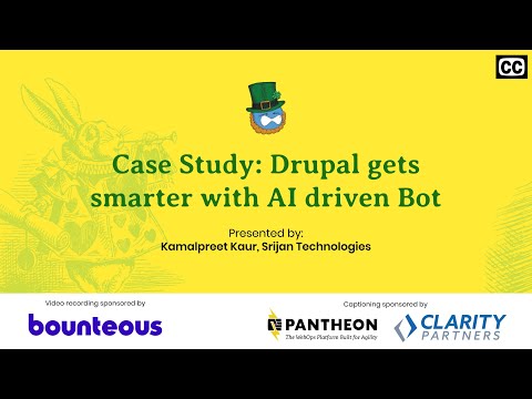 Case Study: Drupal gets smarter with AI driven Bot