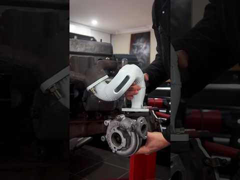 3D Printed Turbo J-Pipe Jig for DIY Turbo Kit | KE70 Driftcar #turbo #3dprinted #carrestoration
