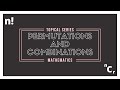 Permutations and Combinations Concepts
