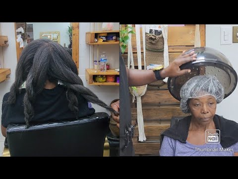 Grandma's hair growth tips for long natural hair. Part 2: How to wash, deep treat and detangle hair.