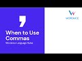 Comma Usage and Clause Functions
