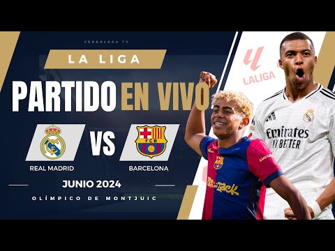 🔴 Real Madrid 3 - 2 Barcelona EN VIVO / Liga Española