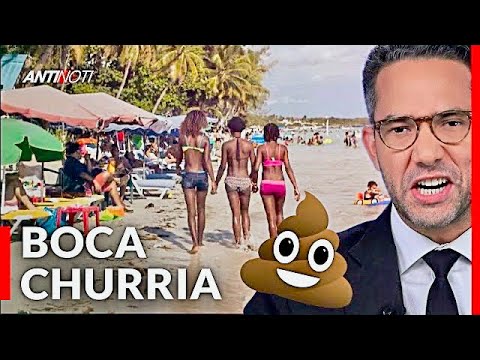 Playa De Boca Chica Contaminada De Exceremento | Antinoti