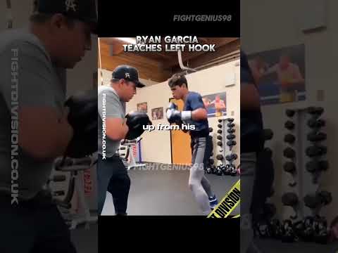 How to throw the perfect left hook #shorts #boxing #boxingtraining #ryangarcia