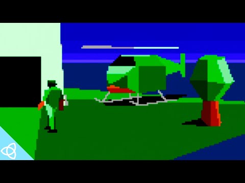 Hunter (1991) - Exploring the FIRST "GTA-Like" Open World Game | Low Poly City Tour