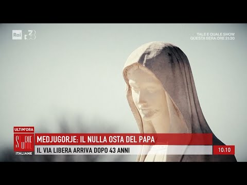 Medjugorje: il nulla osta del Papa, il via libera arriva dopo 43 anni - Storie italiane 20/09/2024