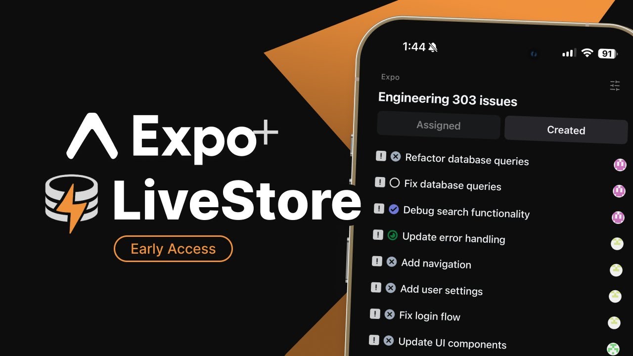 Watch: How to build local-first native apps with LiveStore and Expo