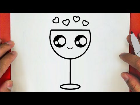 كيف ترسم كأس كيوت وسهل خطوة بخطوة / رسم سهل / تعليم الرسم للمبتدئين || Cute Cup Drawing